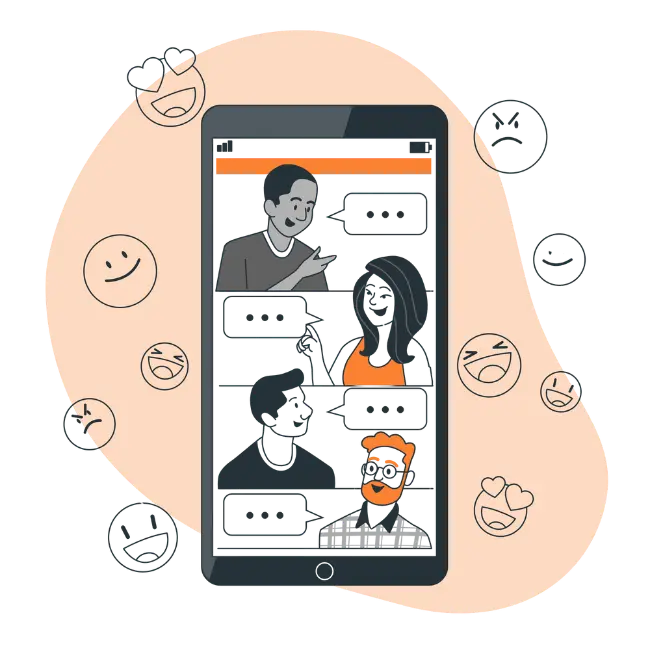 Real-time team chat (DMs, groups & channels)