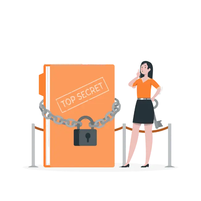 Secure file sharing & previews