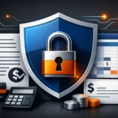 Payroll Security Best Practices for Protecting Employee Payroll Data Illustration showing secure payroll data protection, encryption, and payroll security systems safeguarding employee information